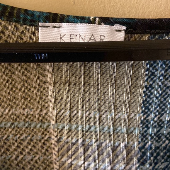 Kenar petite green plaid top - size medium - Picture 2 of 6